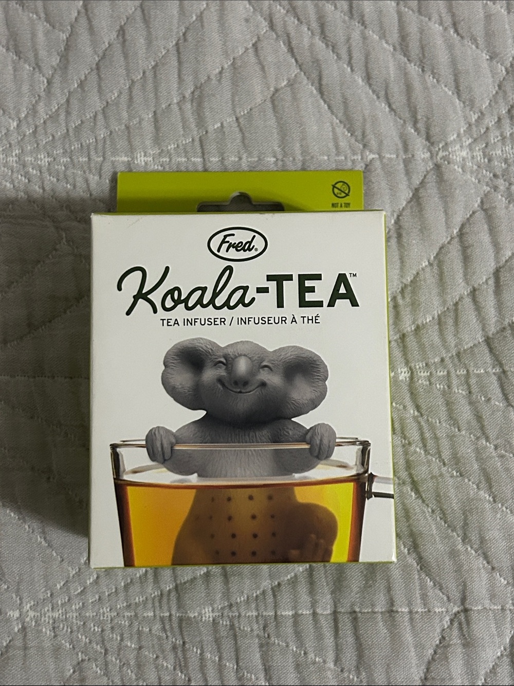 Fred Koala-TEA Grey Koala Tea Infuser NWT
